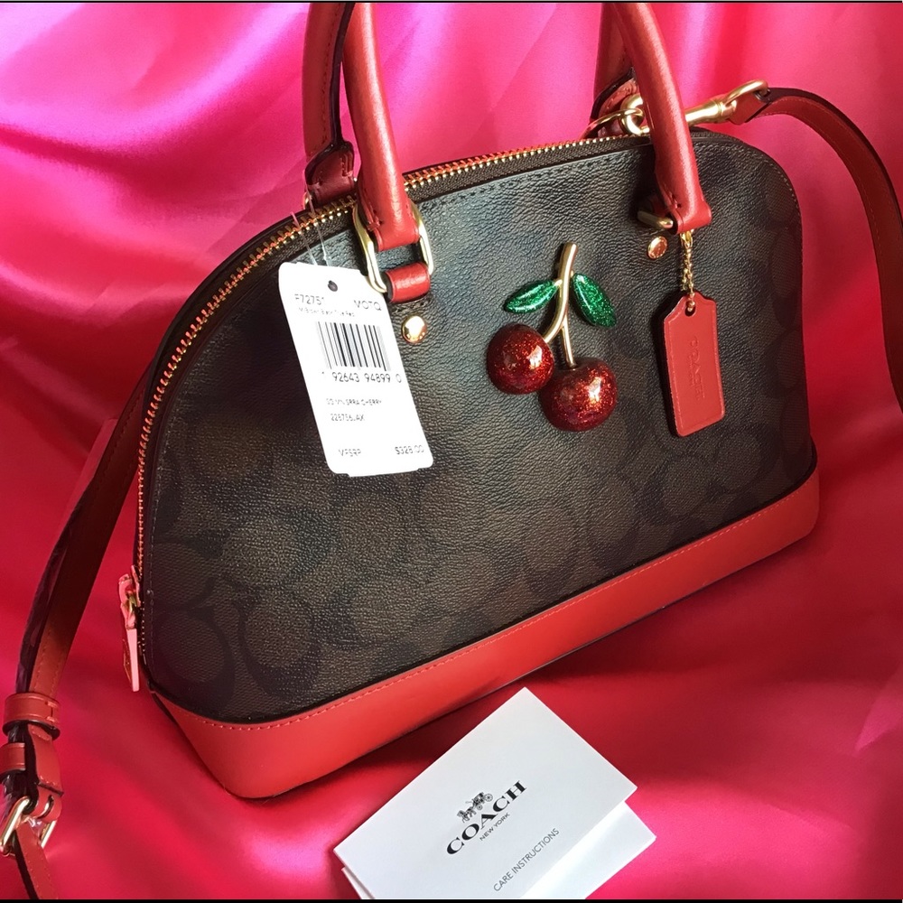 Coach Signature Limited Edition Cherry Purse 🍒